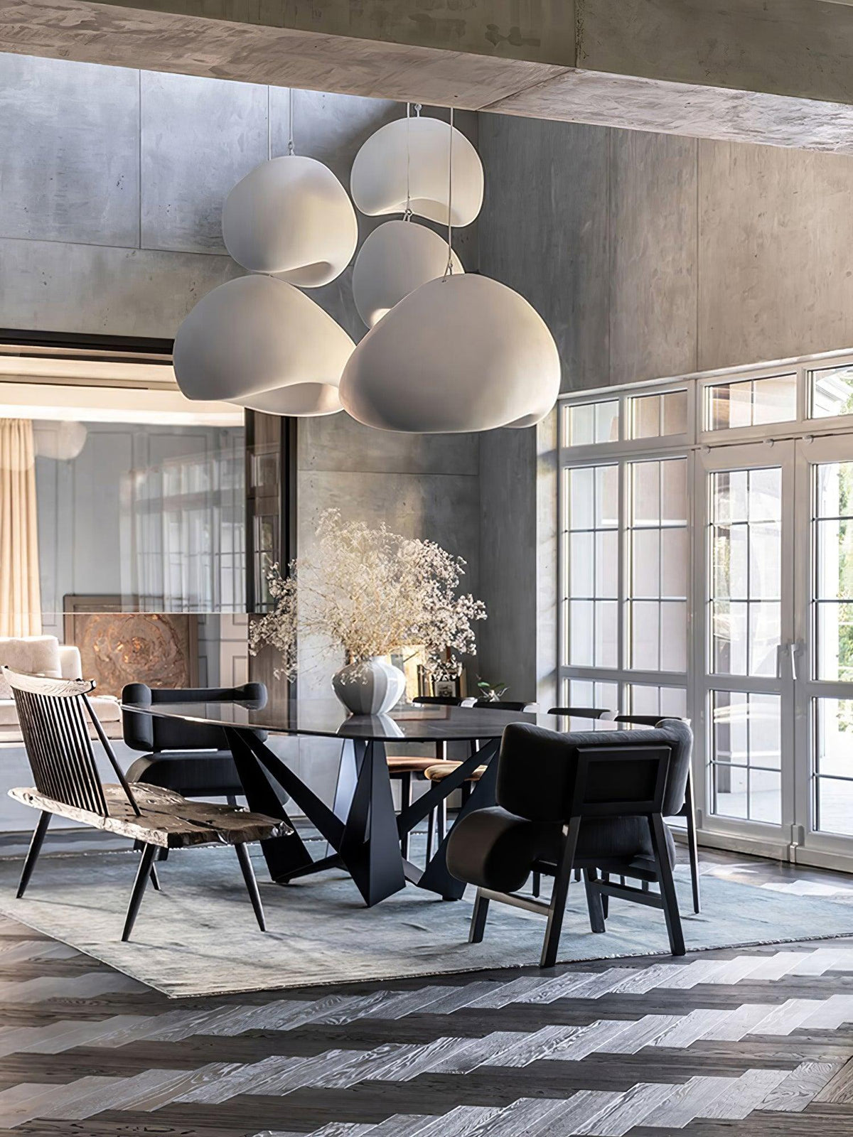 Cirrus Cloud Pendant Light – Modern Minimalist Ceiling Lamp for Living Room, Bedroom, Dining, Hotel