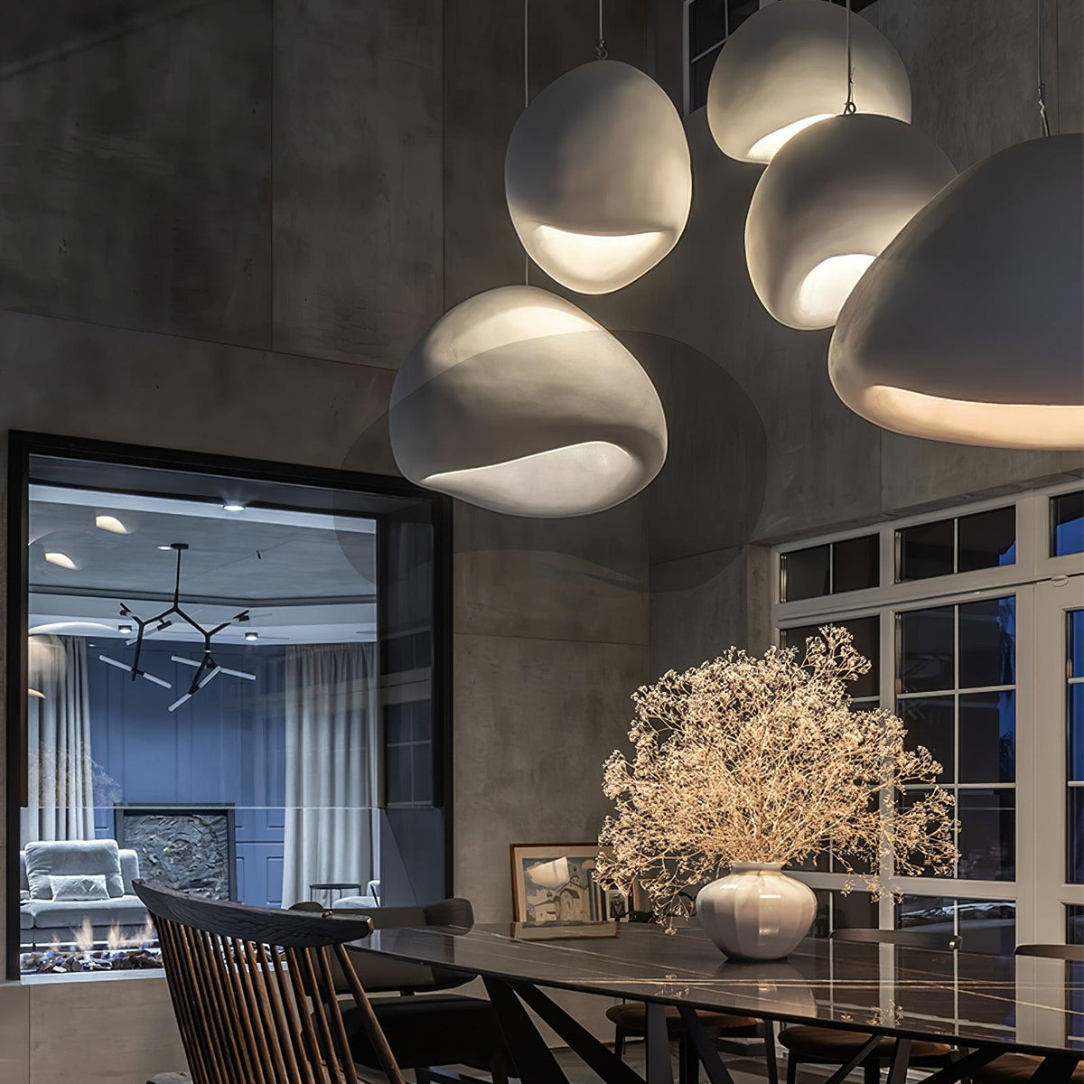 Cirrus Cloud Pendant Light – Modern Minimalist Ceiling Lamp for Living Room, Bedroom, Dining, Hotel