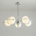 Kittelson Modern Glass and Metal Chandelier for Dining Room and Living Room