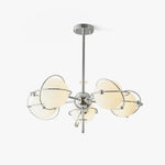 Kittelson Modern Glass and Metal Chandelier for Dining Room and Living Room
