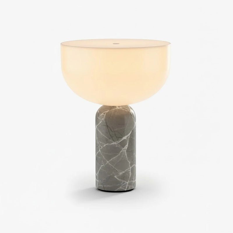 Arno Sphere Marble Table Lamp – Modern Sculptural LED Desk Light