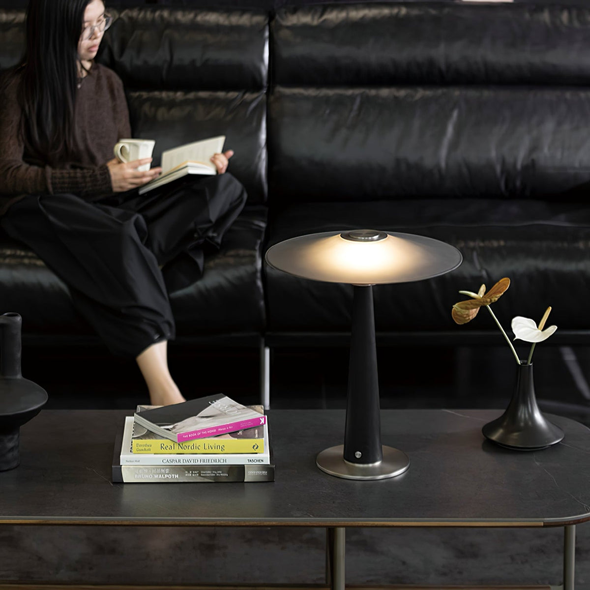 Kizu Peak Table Lamp – Sculptural LED Table Light for Modern Interiors