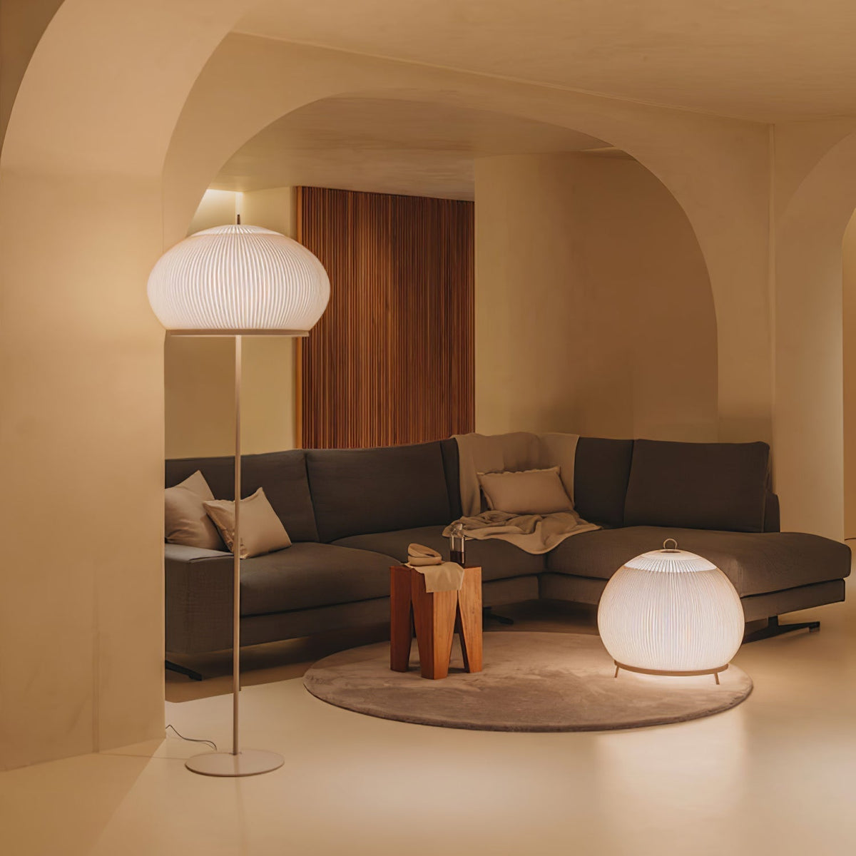 Knit Floor Lamp
