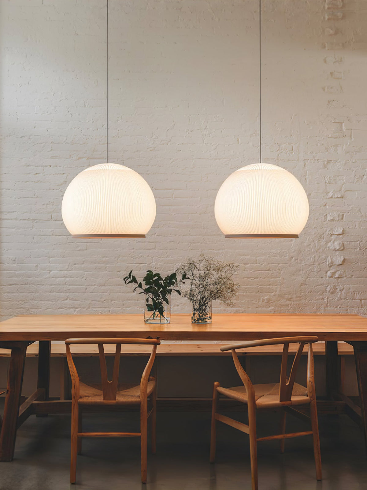 Lantern Knit Pendant Light – Woven Fabric Shade, Modern Minimalist Ceiling Lamp