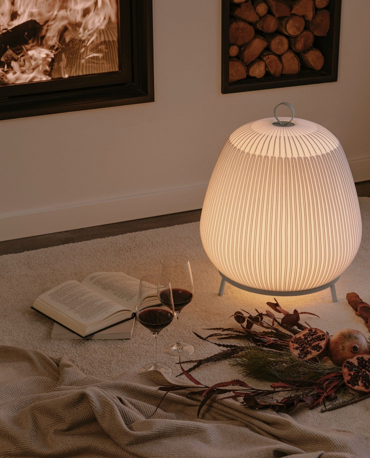 Knit Table Lamp