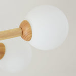 Kozan Wooden Chandelier – Sculptural Modern Pendant Light for Dining Room and Living Room