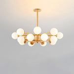 Kozan Wooden Chandelier – Sculptural Modern Pendant Light for Dining Room and Living Room