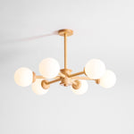 Kozan Wooden Chandelier – Sculptural Modern Pendant Light for Dining Room and Living Room