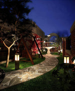 Kuzco Solar Bollard Light – Architectural Outdoor Post Lamp in Black