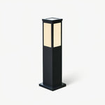 Kuzco Solar Bollard Light – Architectural Outdoor Post Lamp in Black