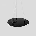 Kwic Modern LED Pendant Light in Glass and Iron for Living Spaces
