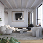 LAB S18 Alabaster Pendant Light – Modern Minimalist Ceiling Lamp