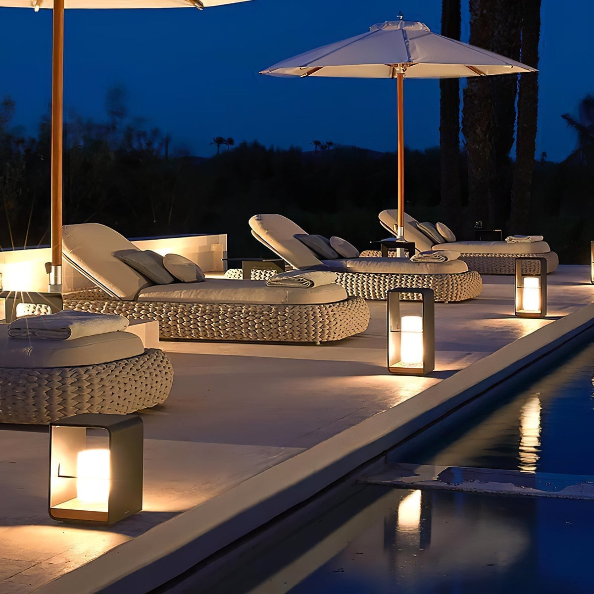 Led Lantern Garden Outdoor Light