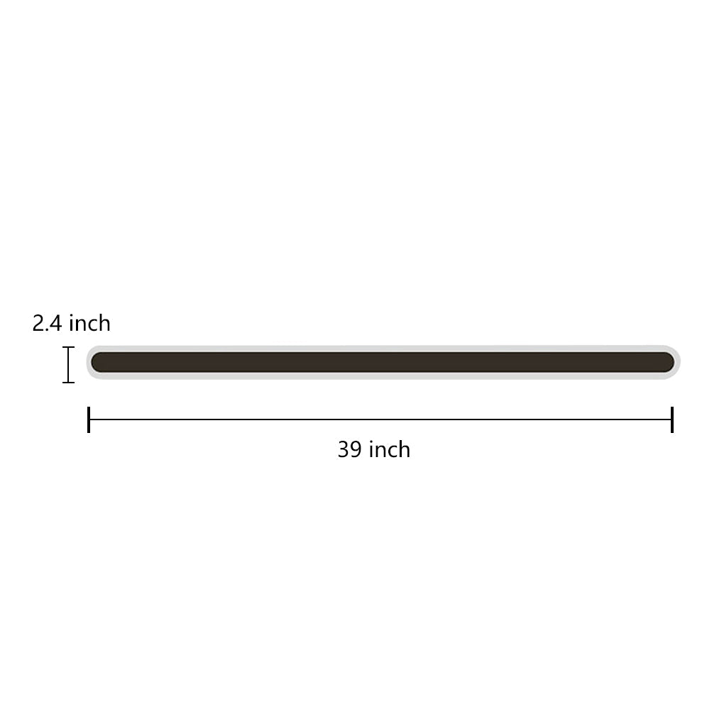 Linear LED Wall Sconce in Matte Black | Modern Minimalist Lighting