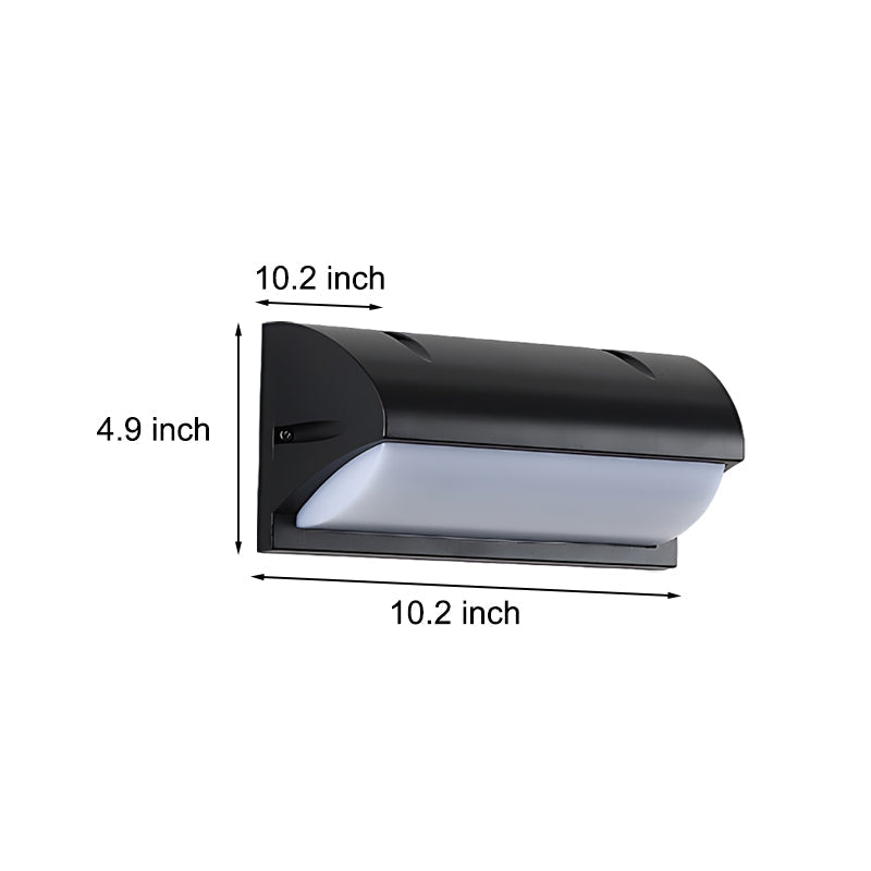 Modern Minimalist Led Waterproof Wall Light For Outdoor Villa Courtyard Balcony