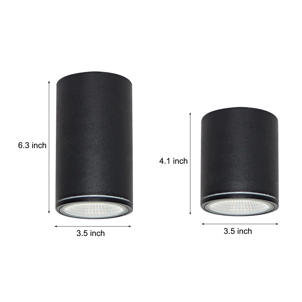 Round Led Flush Mount Ceiling Light Minimalist Waterproof Downlight For Living Rooms And Corridors