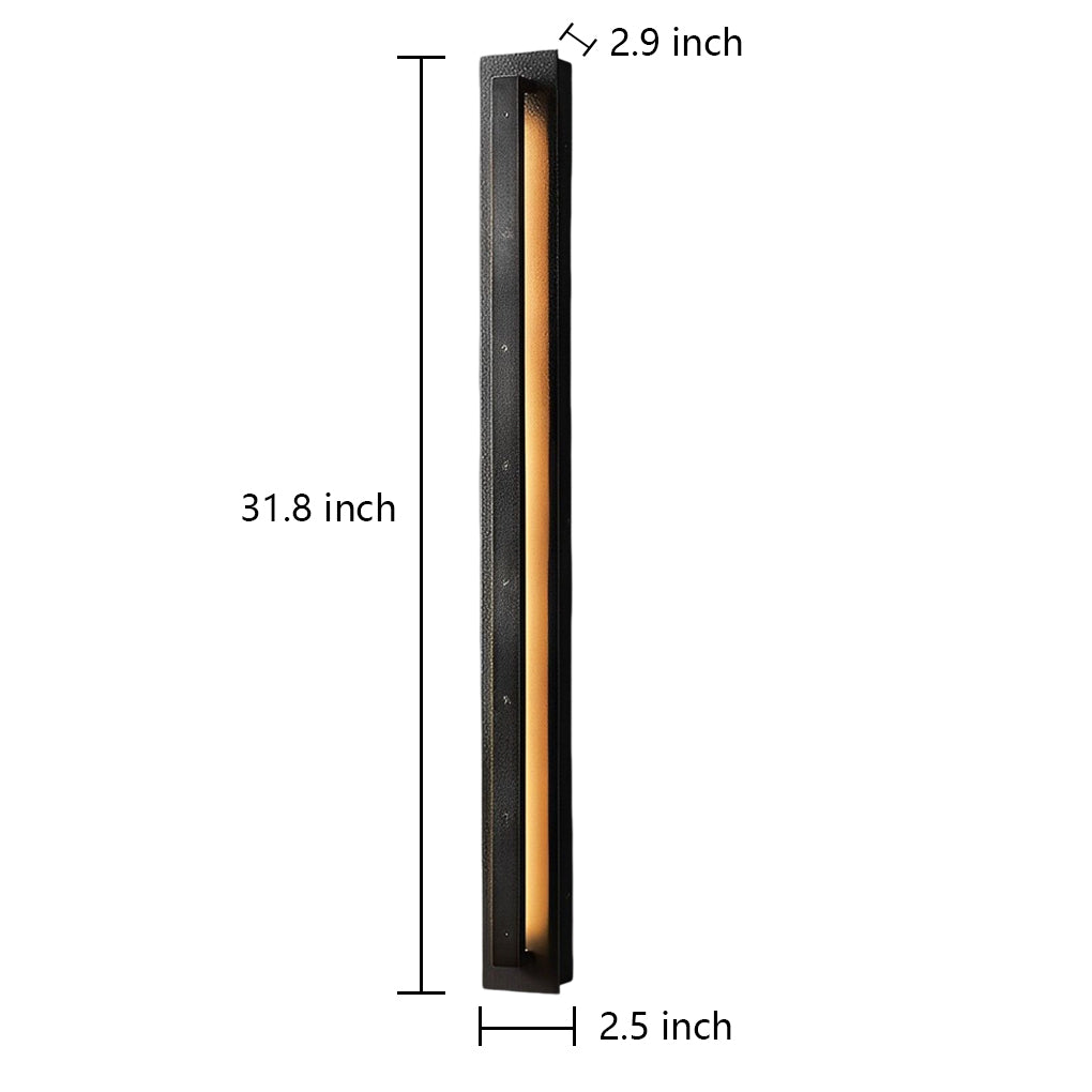 Retro Industrial Style Waterproof Led Wall Light For Outdoor Villa Courtyard