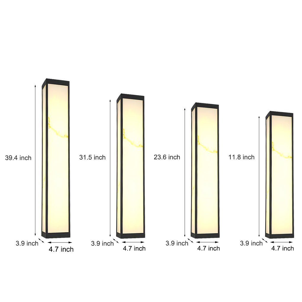 Rectangle Outdoor Wall Lights Led Wall Lamp Wall Sconce Lighting Wall Mounted Lights