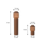 Aluminum LED Outdoor Cylinder Light for Garden and Pathway Illumination