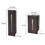 Industrial Rectangle 3W Led Ip65 Waterproof Embedded Stair Wall Lights