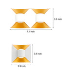 Square Up And Down Lights Led Waterproof Outdoor Sconces
