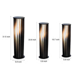 Cylindrical Led Waterproof Solar Pathway Lights