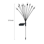 2Pcs Solar Powered Fireflies Lights Li002072