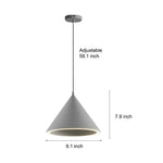 Conical Led Macaron Color Nordic Pendant Light Li002188