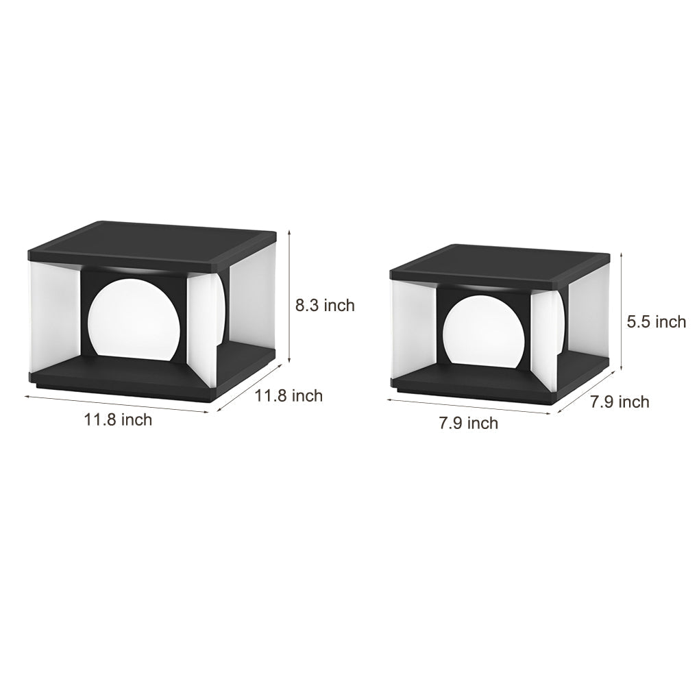 Square Modern Solar Post Caps Lights Li002118