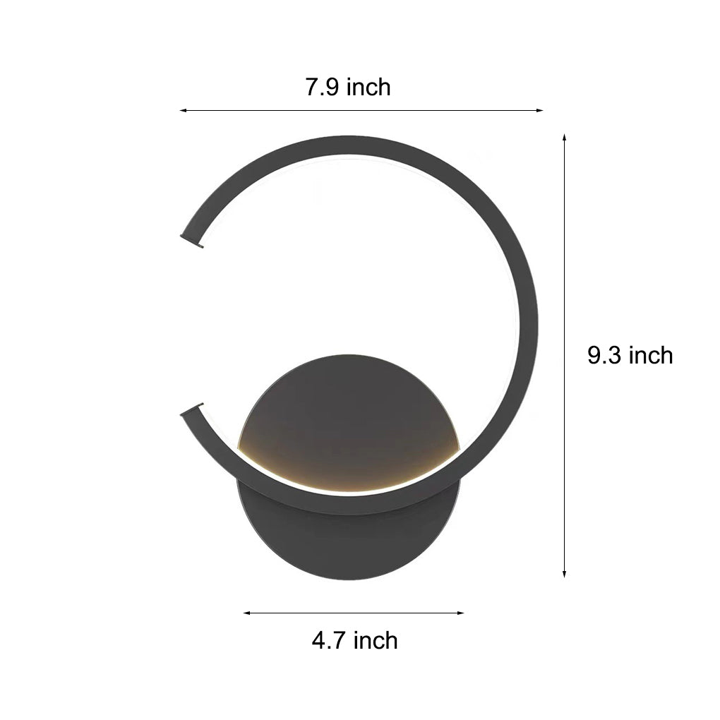 Creative Round Led Nordic Wall Lamp Li002231