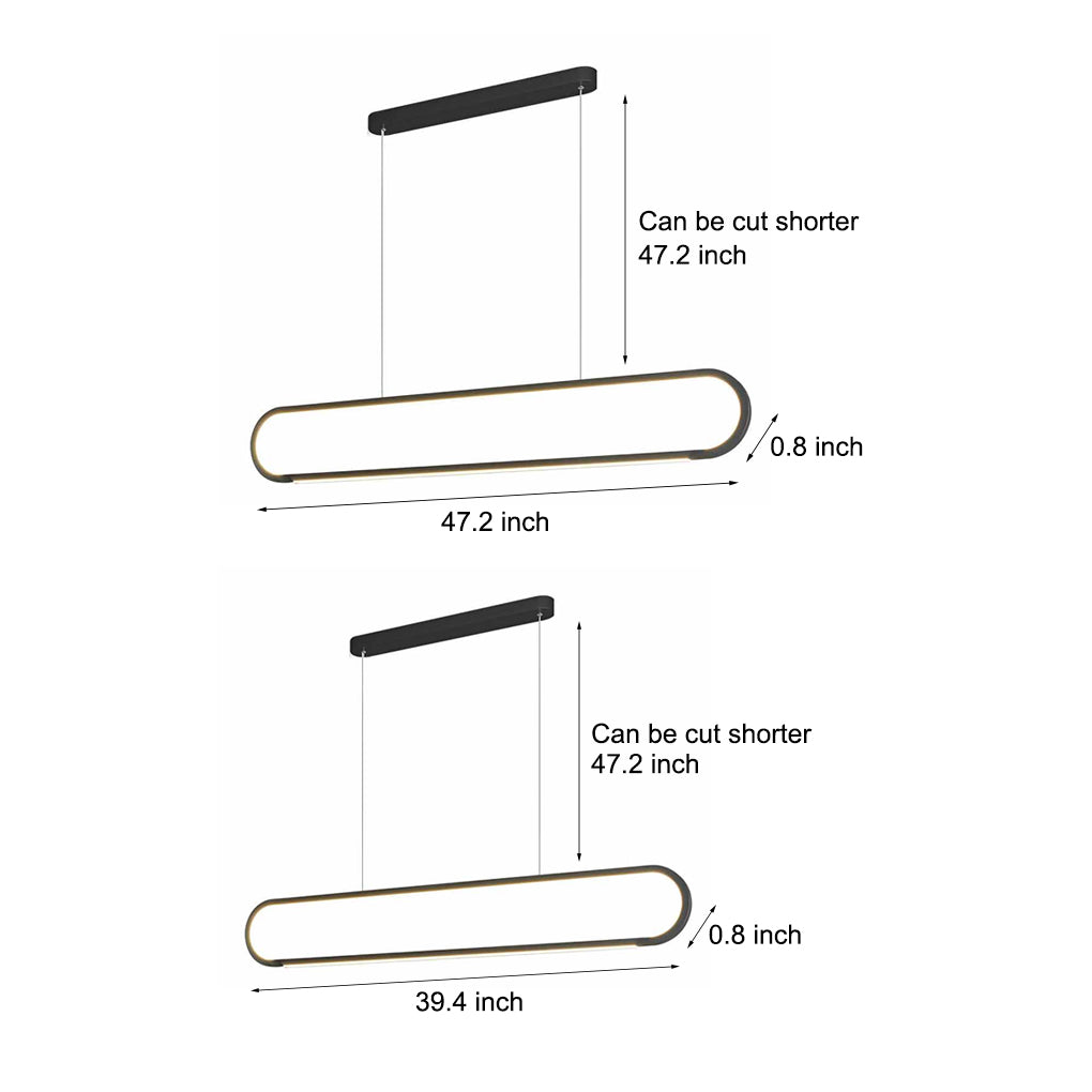 Strip Led Modern Ceiling Lamp Li002309