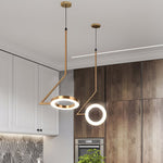 L Shaped Pendant Light