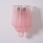 Lagoon Bloom Wall Sconce – Hand-Blown Glass Floral Wall Light for Modern Interiors