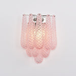 Lagoon Bloom Wall Sconce – Hand-Blown Glass Floral Wall Light for Modern Interiors
