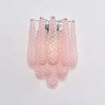 Lagoon Bloom Wall Sconce – Hand-Blown Glass Floral Wall Light for Modern Interiors