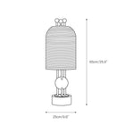 Lantern Glass Table Lamp