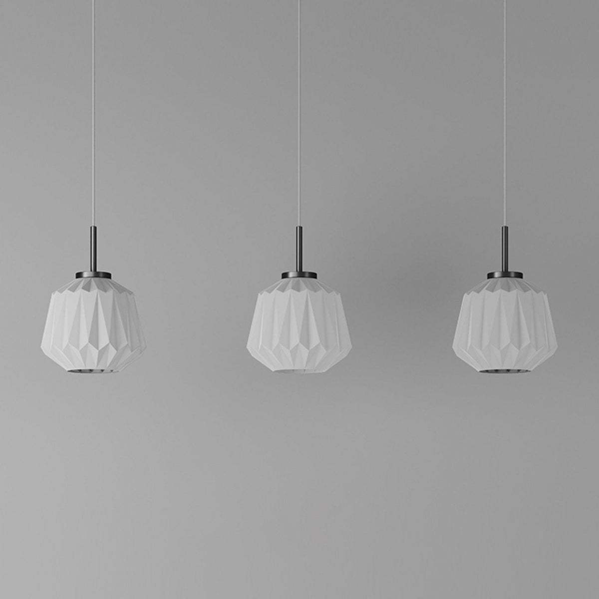 Lantern Faceted Pendant Light