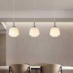 Lantern Faceted Pendant Light