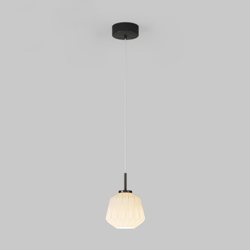 Lantern Faceted Pendant Light