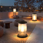 Ambient Line Lantern Garden Light – Stainless Steel Outdoor Post Lamp