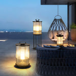 Ambient Line Lantern Garden Light – Stainless Steel Outdoor Post Lamp