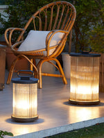Ambient Line Lantern Garden Light – Stainless Steel Outdoor Post Lamp