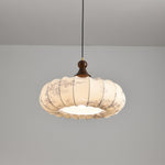 Lanterna Bloom Designer Pendant Light with Floral Fabric Shade