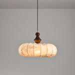 Lanterna Bloom Designer Pendant Light with Floral Fabric Shade