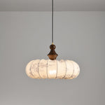 Lanterna Bloom Designer Pendant Light with Floral Fabric Shade