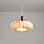 Lanterna Bloom Designer Pendant Light with Floral Fabric Shade
