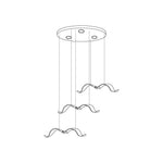 Large Seagull Chandelier