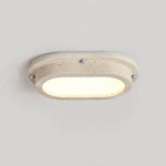 Lartheon Linear Travertine LED Ceiling Light