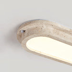 Lartheon Linear Travertine LED Ceiling Light