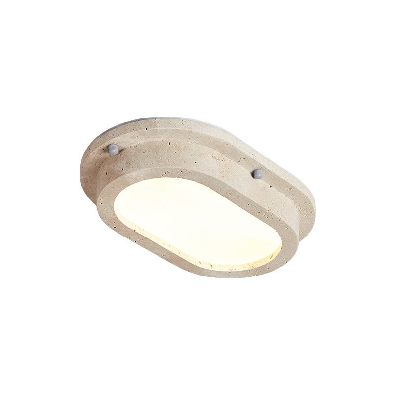 Lartheon Linear Travertine LED Ceiling Light